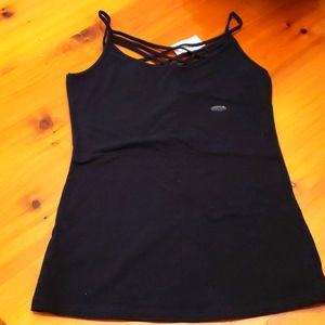 Maurices cross front tank top sz S BNWT
